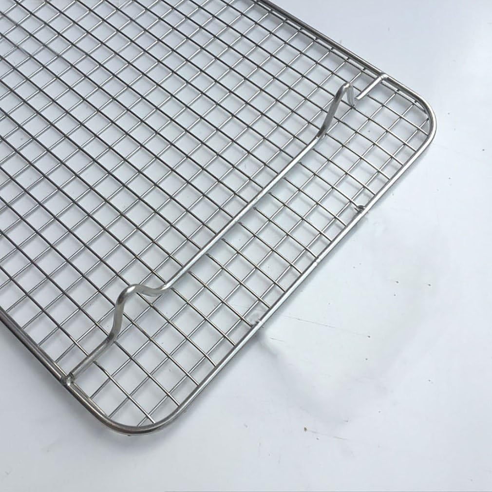 100% Stainless Steel Wire Cooling Rack Heavy Duty Roasting Rack for Baking Cooking Roasting Grilling By InBlossoms