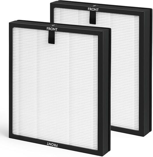 HAP603 Air Purifier Filter for ECOSELF HAP603/HAP603WF Air Purifier 3 Layers Hepa Air Filter Replacement with Activated Carbon for Home/Kitchen/Office