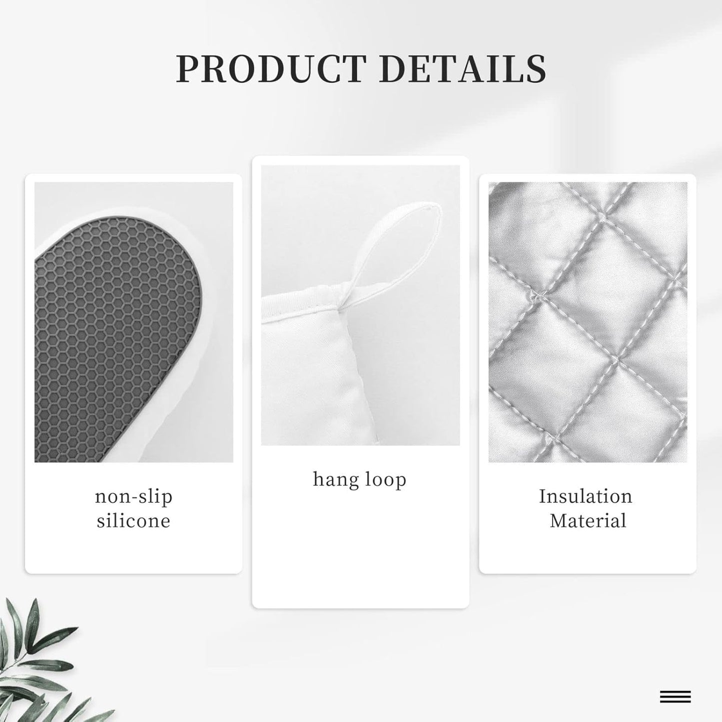 Cute Frog Oven Mitts and Pot Holders Sets of 2,Resistant Recycled Infill Silicone Non-Slip BBQ Gloves for Kitchen,Cooking,Baking,Grilling