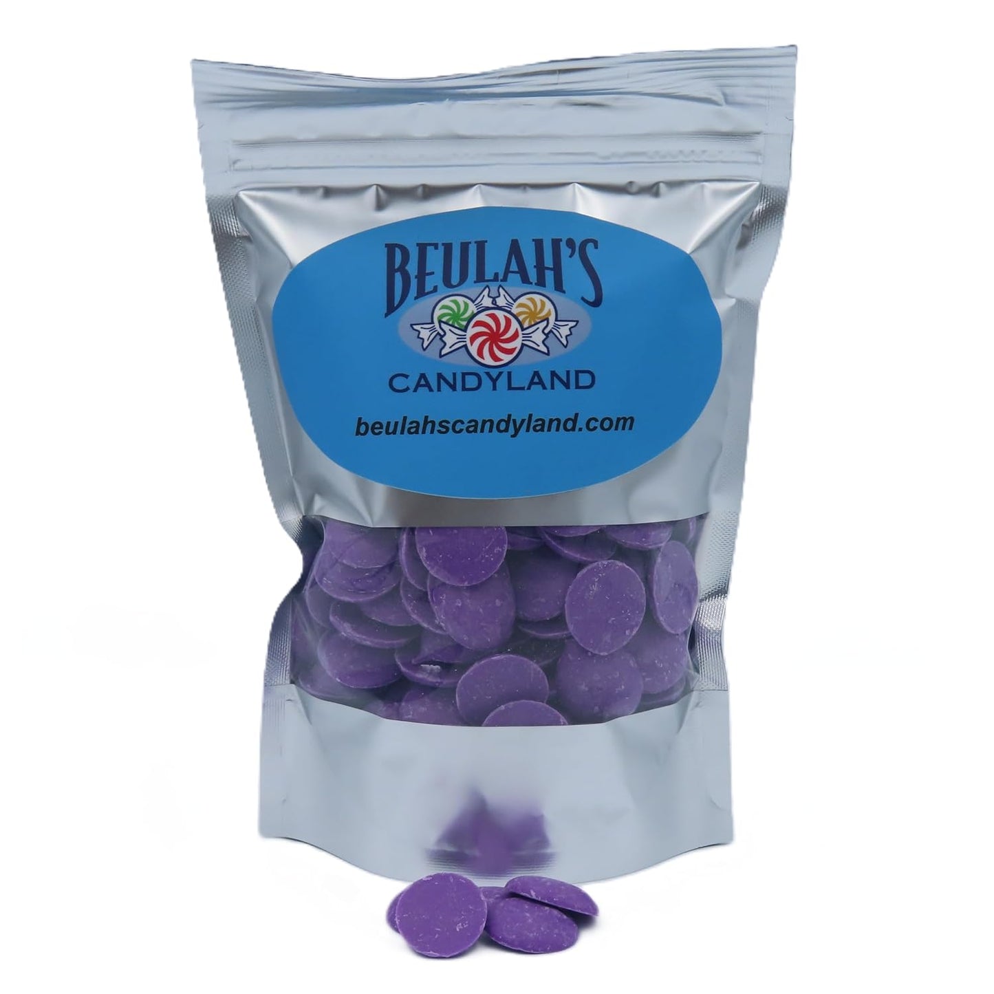 MERCKENS Coating Wafers, Orchid Color Melting Chocolate, 1 Pound Package