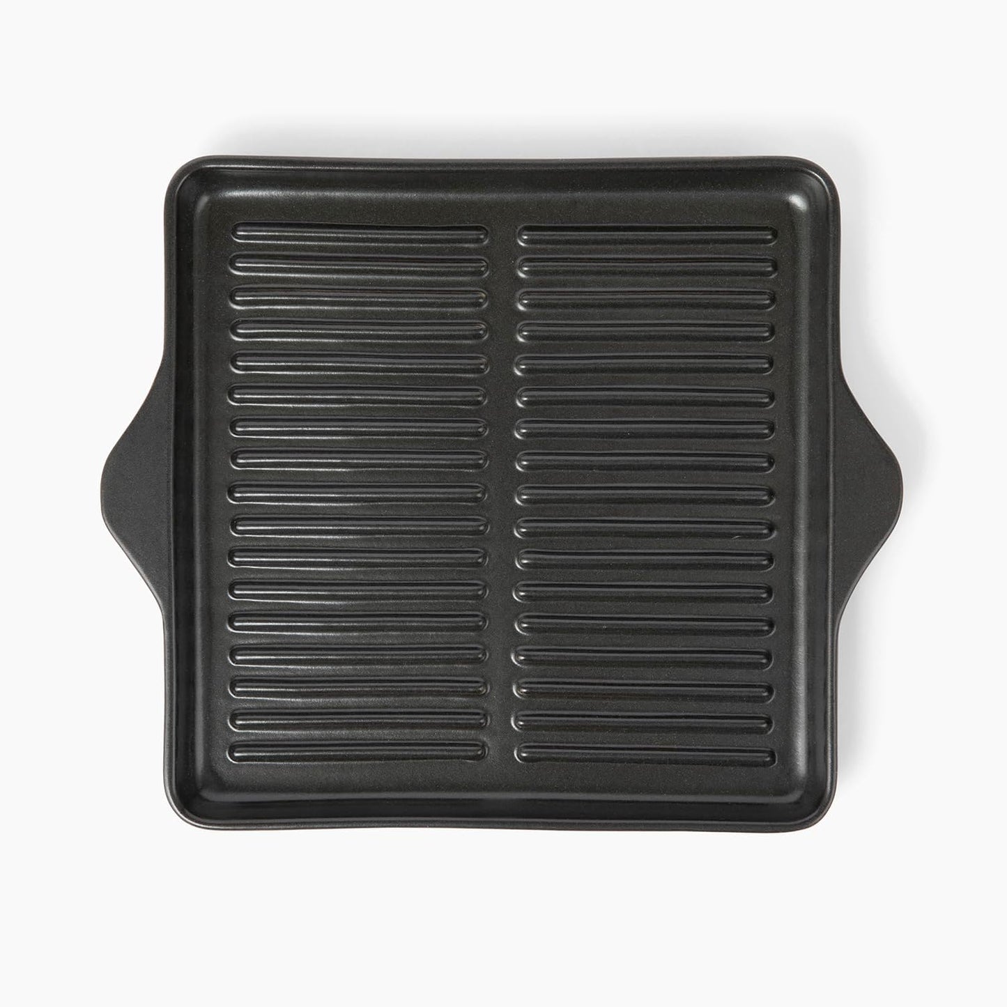 Larder & Vine Indoor/Outdoor Ceramic Stoneware Grill Pan Handmade in Italy