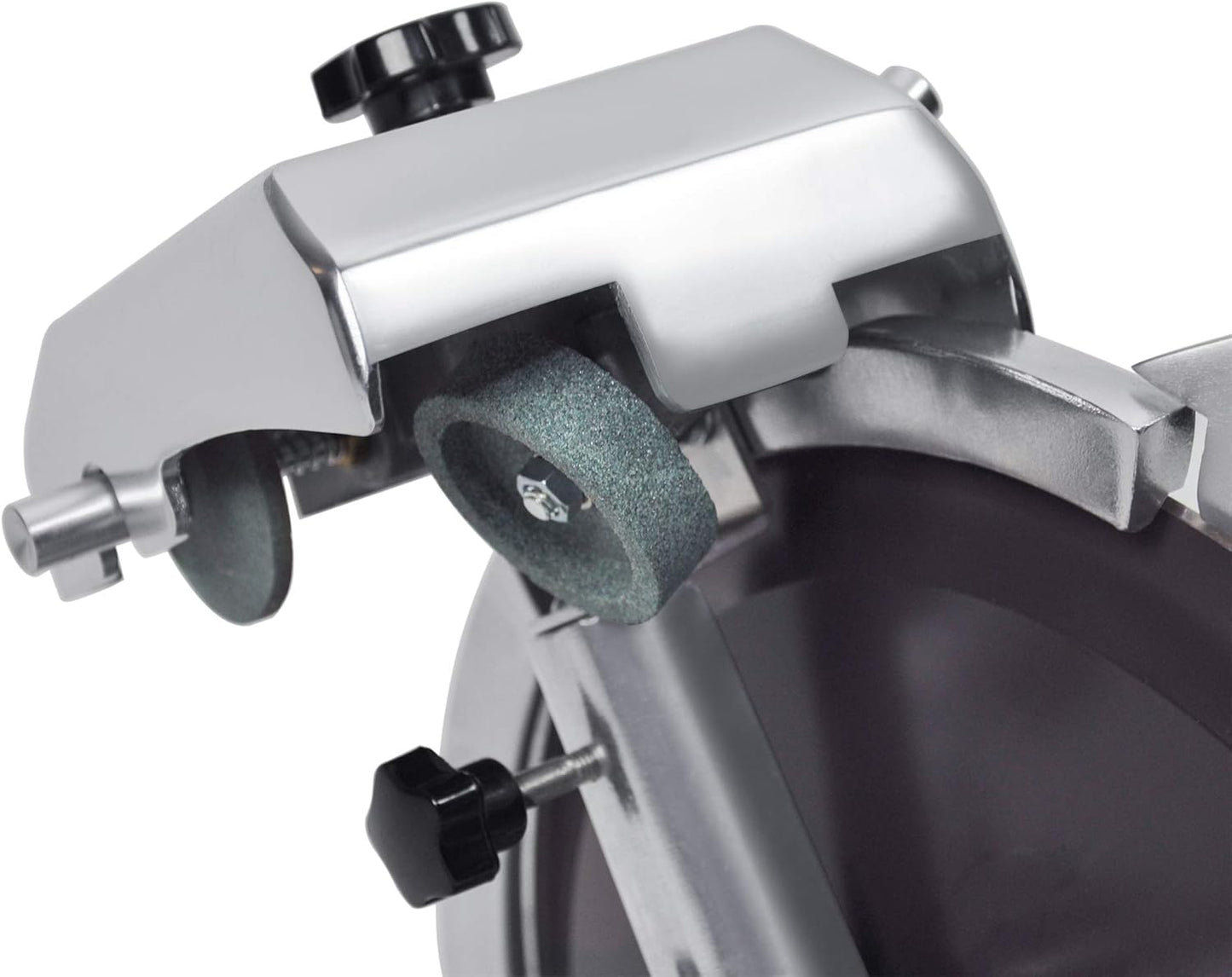 KWS MS-12NT Premium Commercial 420w Electric Meat Slicer 12-Inch Non-sticky Teflon Blade, Frozen Meat/Cheese/Food Slicer Low Noises Commercial and Home Use [ ETL, NSF Certified ]