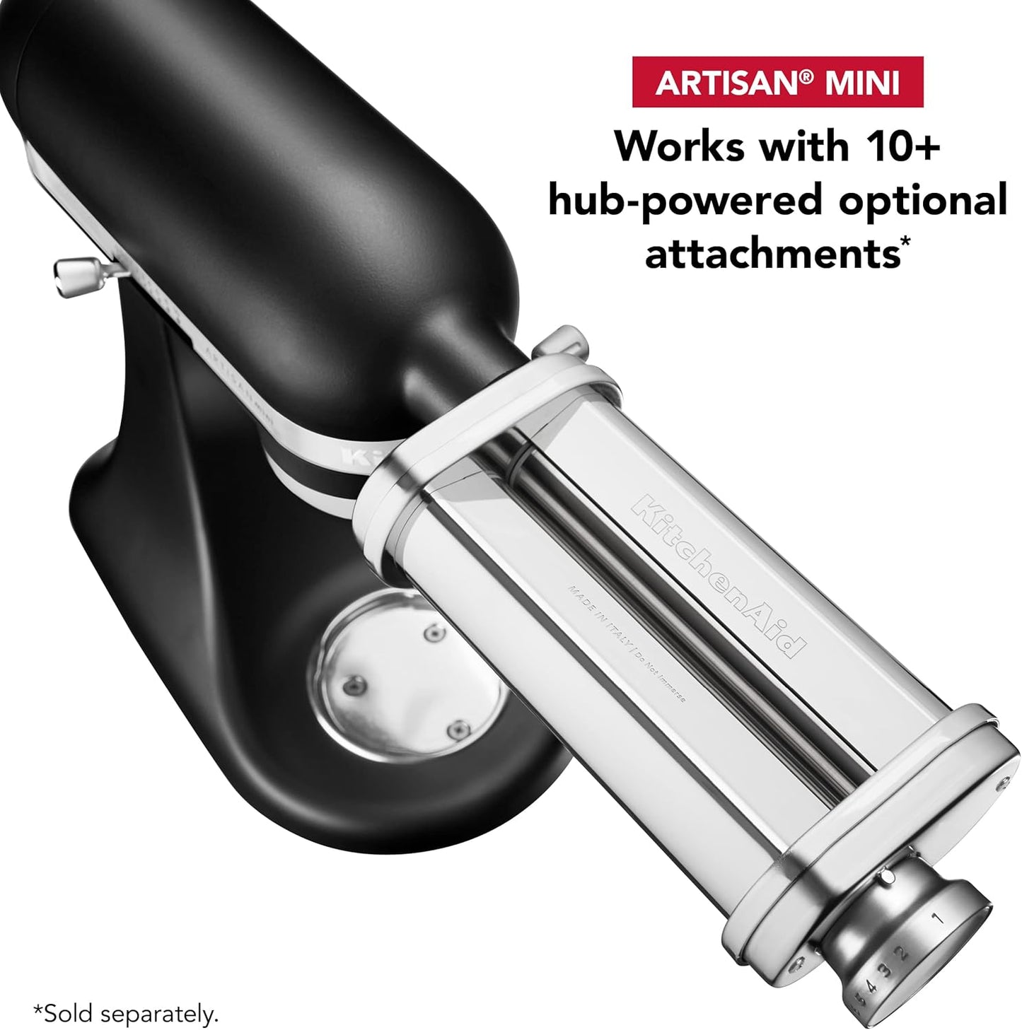 KitchenAid Artisan Mini 3.5 Quart Tilt-Head Stand Mixer - KSM3316X - Cast Iron Black