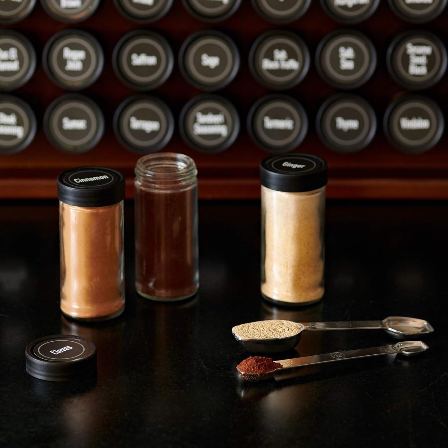 AllSpice Stainless Steel Double Sided Measuring Spoon Set