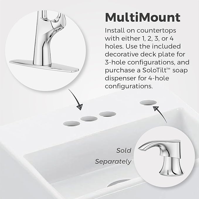 Pfister Talega Pull-Down Kitchen Faucet in Polished Chrome