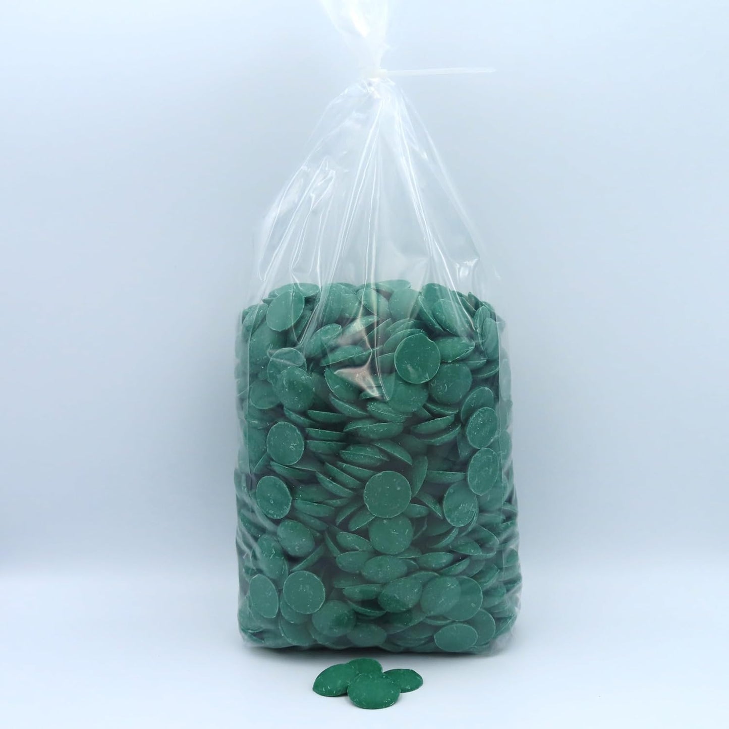 MERCKENS Coating Wafers, Dark Green Melting Chocolate, 5 Pound Package