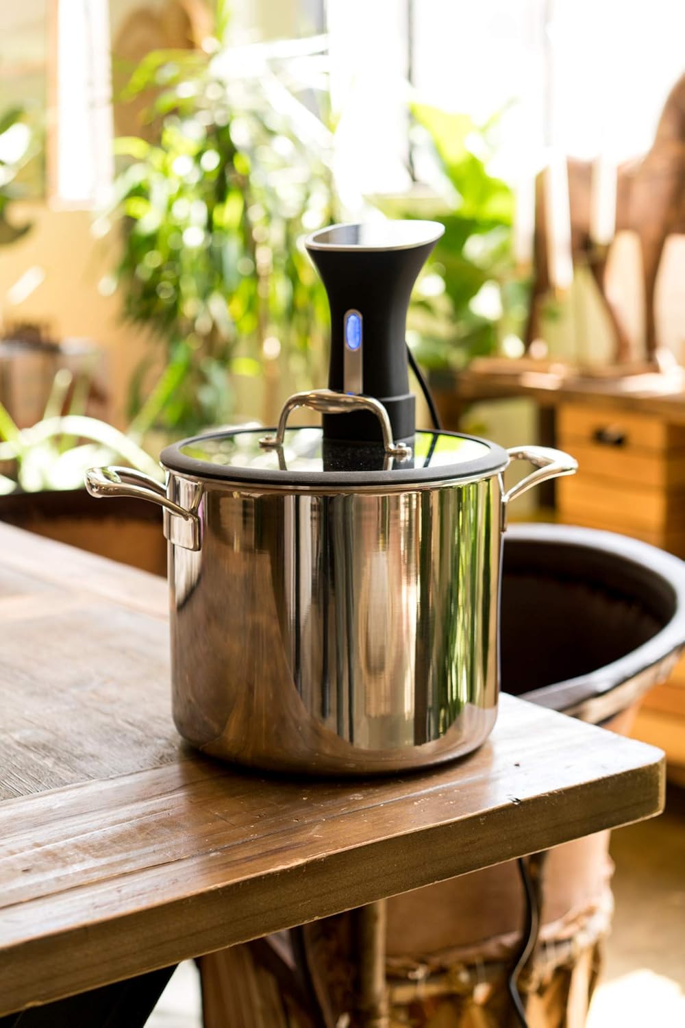 Chef Series Sous Vide, 9.8-Quart Pot, Silver