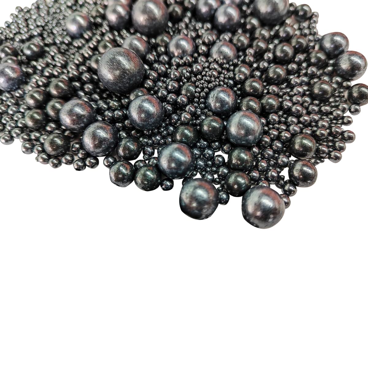 Edible Black Sugar Pearls Candy Sprinkles 120G/ 4.23Ounce Baking Cake Sprinkles Cupcake and Cake Topper Cookie Decorations Wedding Party Valentines Halloween Christmas Supplies