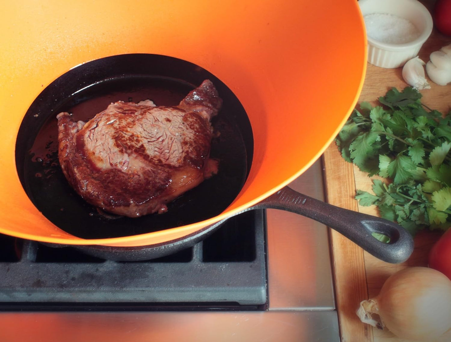 Frywall 10 (Medium) - Green - Splatter Guard, as Seen on Shark Tank