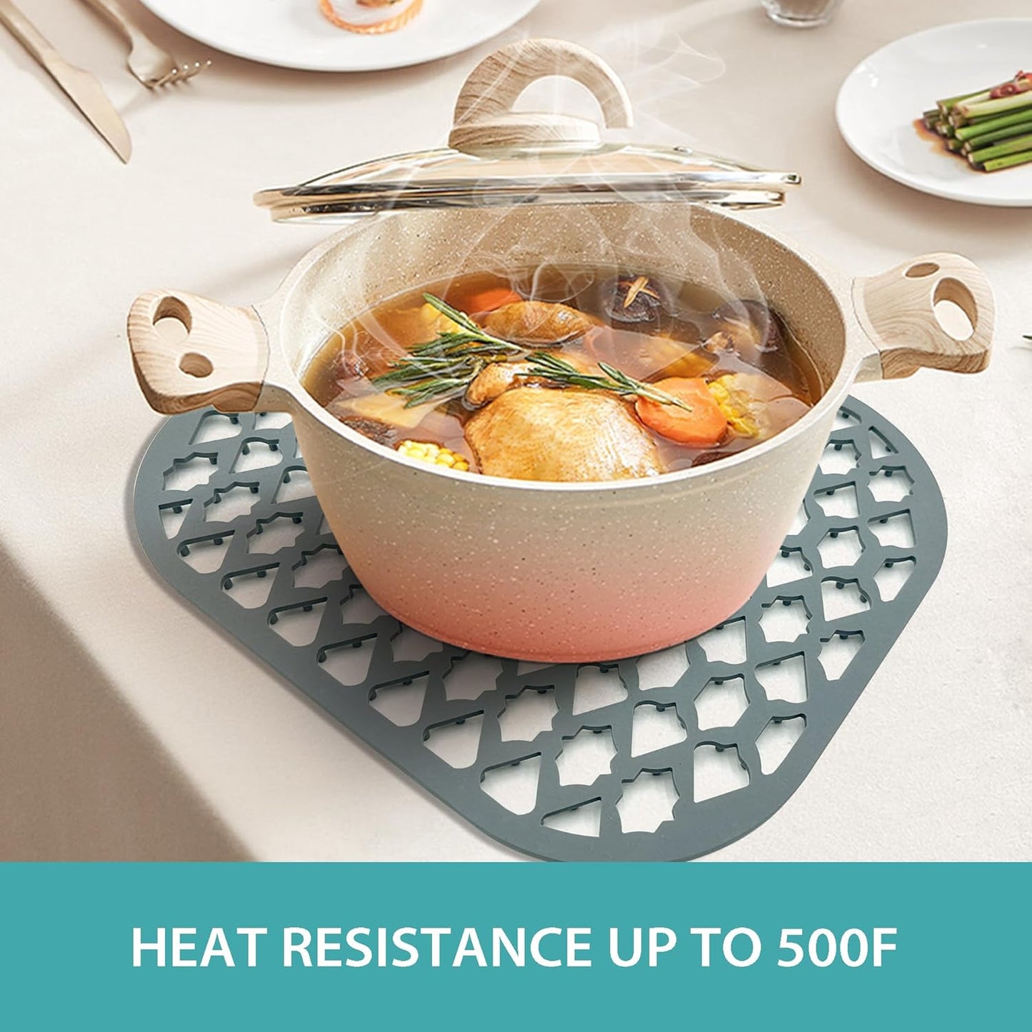 Sink Protectors for Kitchen Sink 13x11 &16x12 &19x14 &21x16 &22x13 &24x13 &26x14 &28x14 &30x16, Large Silicone Sink Mats Grid for Bottom of Farmhouse Sink (13”x11”)