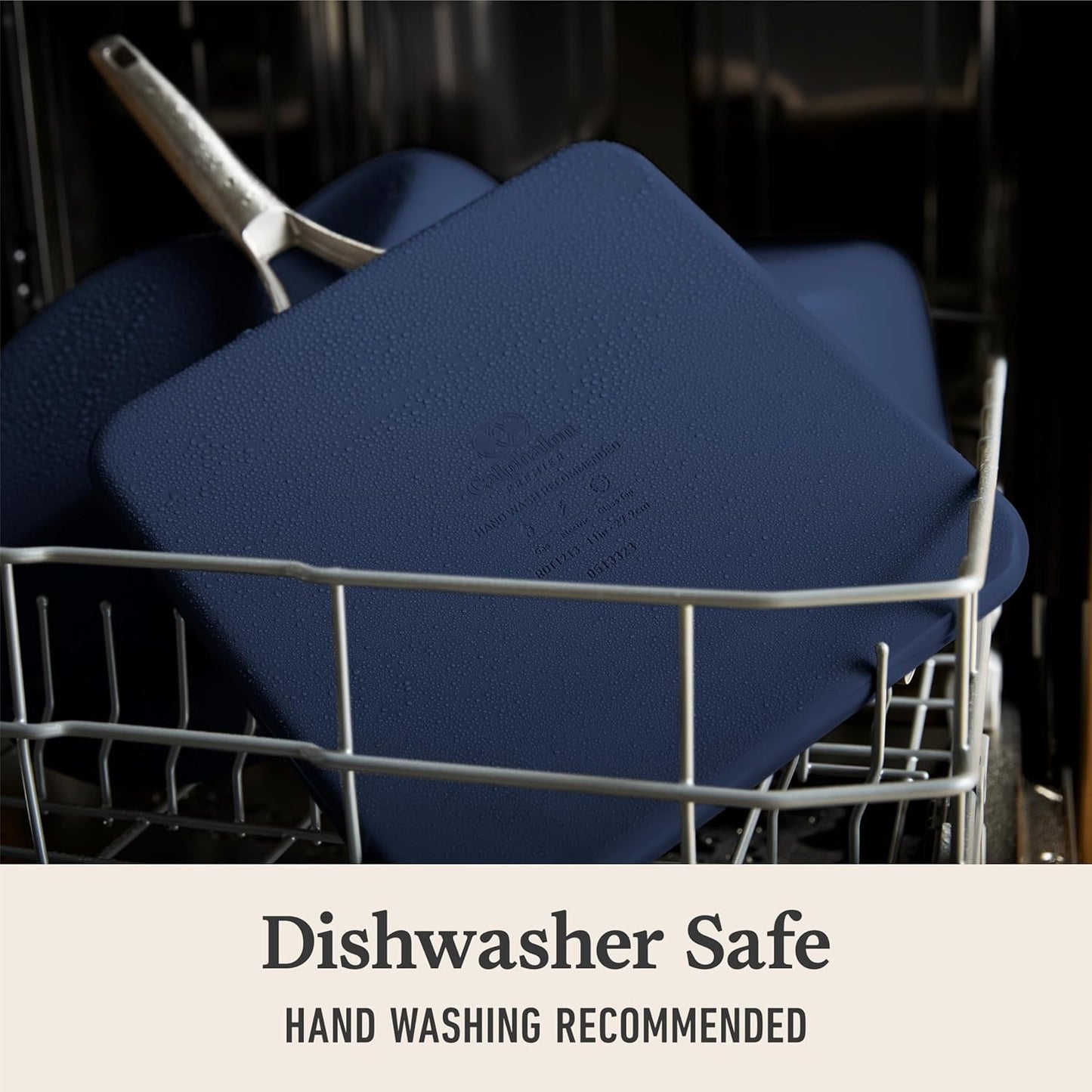 Calphalon® Premier Ceramic Nonstick 11" Square Griddle, Midnight Blue