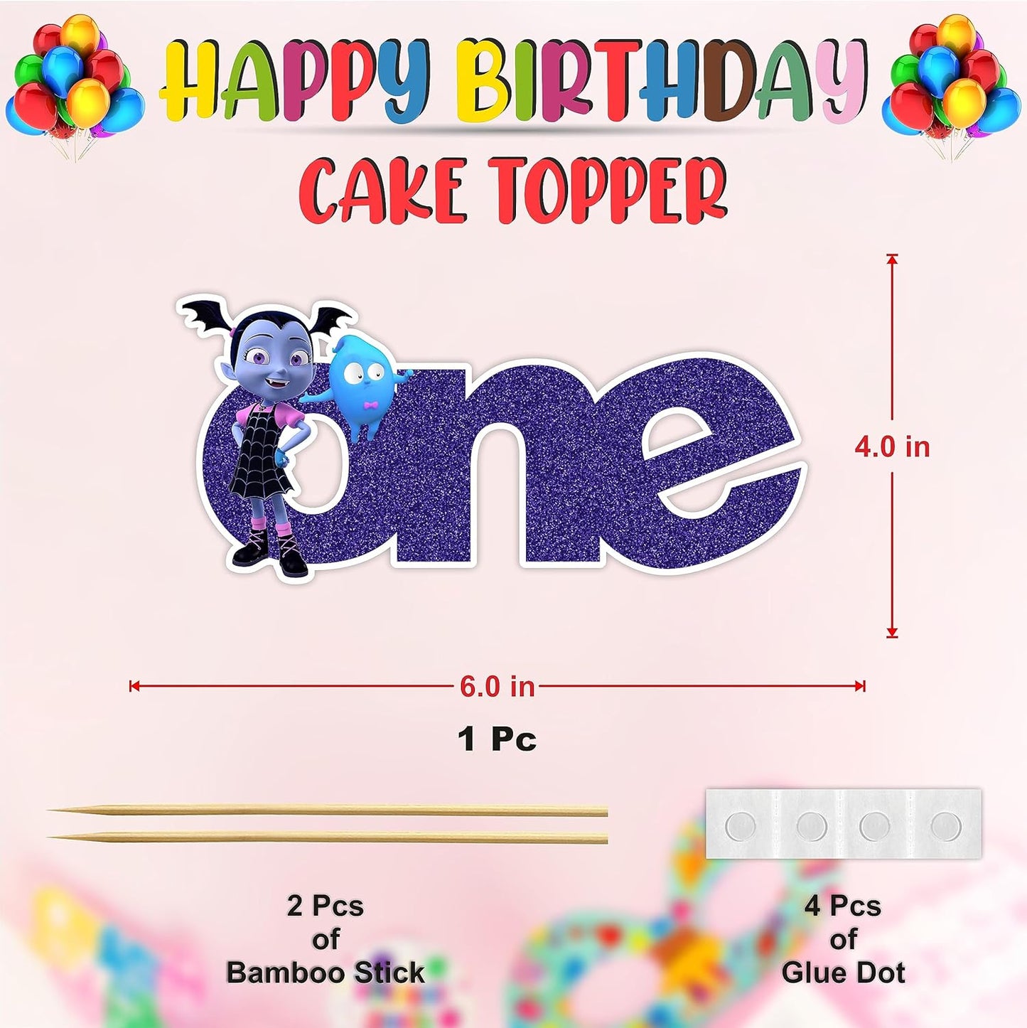 Seyal® Vamprina One Cake Topper