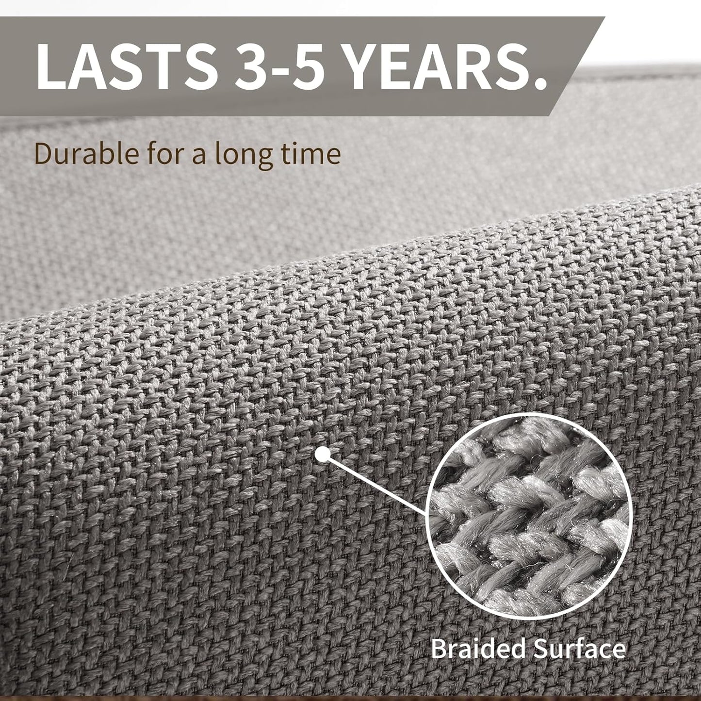 Water and Oil Absorbent Runner Rugs for Kitchen, Kitchen Mat in Front of Sink,Non-Slip Kitchen Rugs,Durable Imitation Linen Kitchen Mats，Kitchen Rug Runner Washable， 17x59 Gray Kitchen Rugs