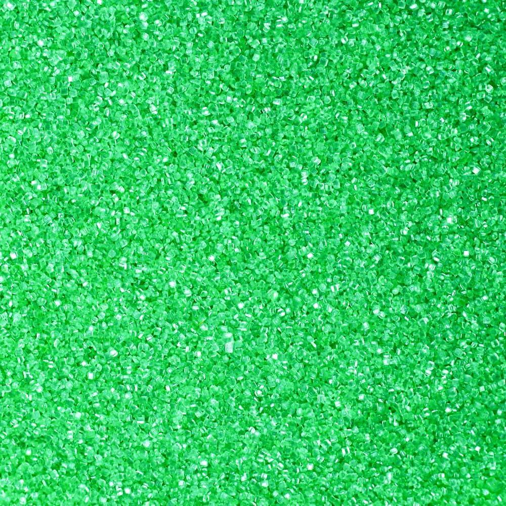 Kasvan Green Sanding Sugar Sprinkles - Edible Sugar Crystals, Baking Cake Decorations, Ice Cream Toppings cupcake Decorating, Wedding Party Chirstmas Supplies, 85g/3.2oz