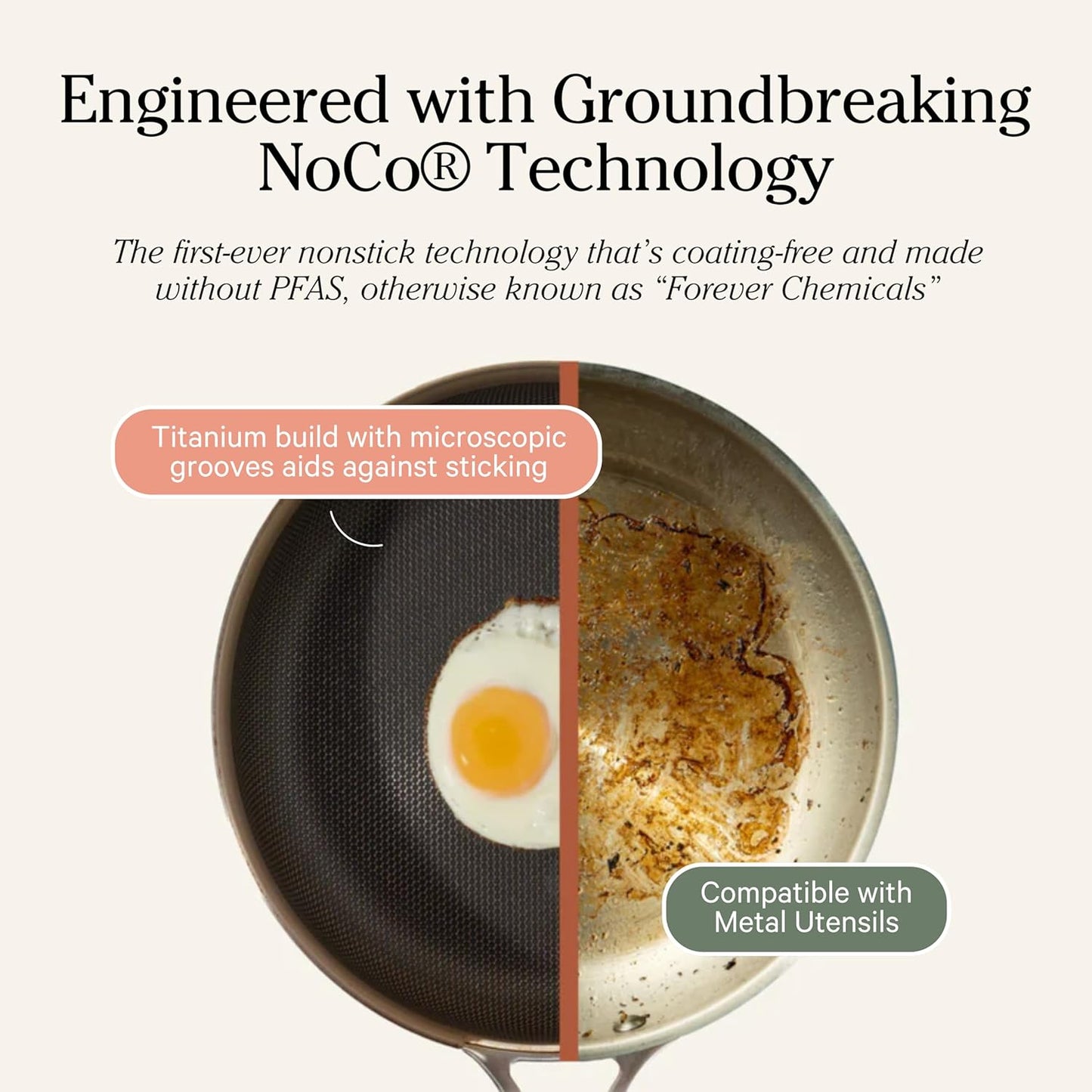 Our Place Titanium Pro Mini Cookware Duo – Always Pan & Perfect Pot with Nonstick No-Coating Technology | Tri-Ply Titanium & Stainless Steel | Safe for Oven, Induction & Cooktops up to 750°F | Gold