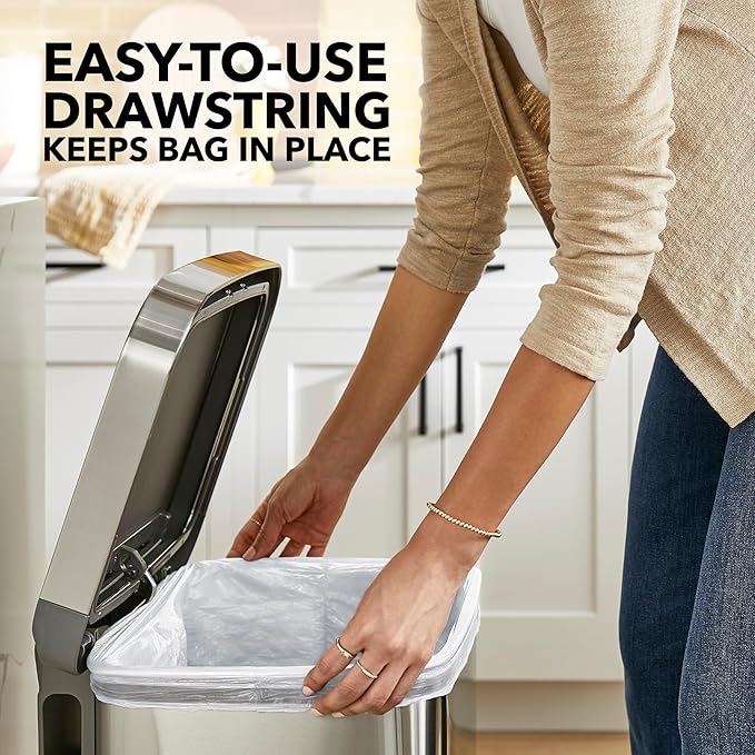 Glad ForceFlex Tall Kitchen Trash Bags, 13 Gallon, Gain Original, 40 Count (Package May Vary)