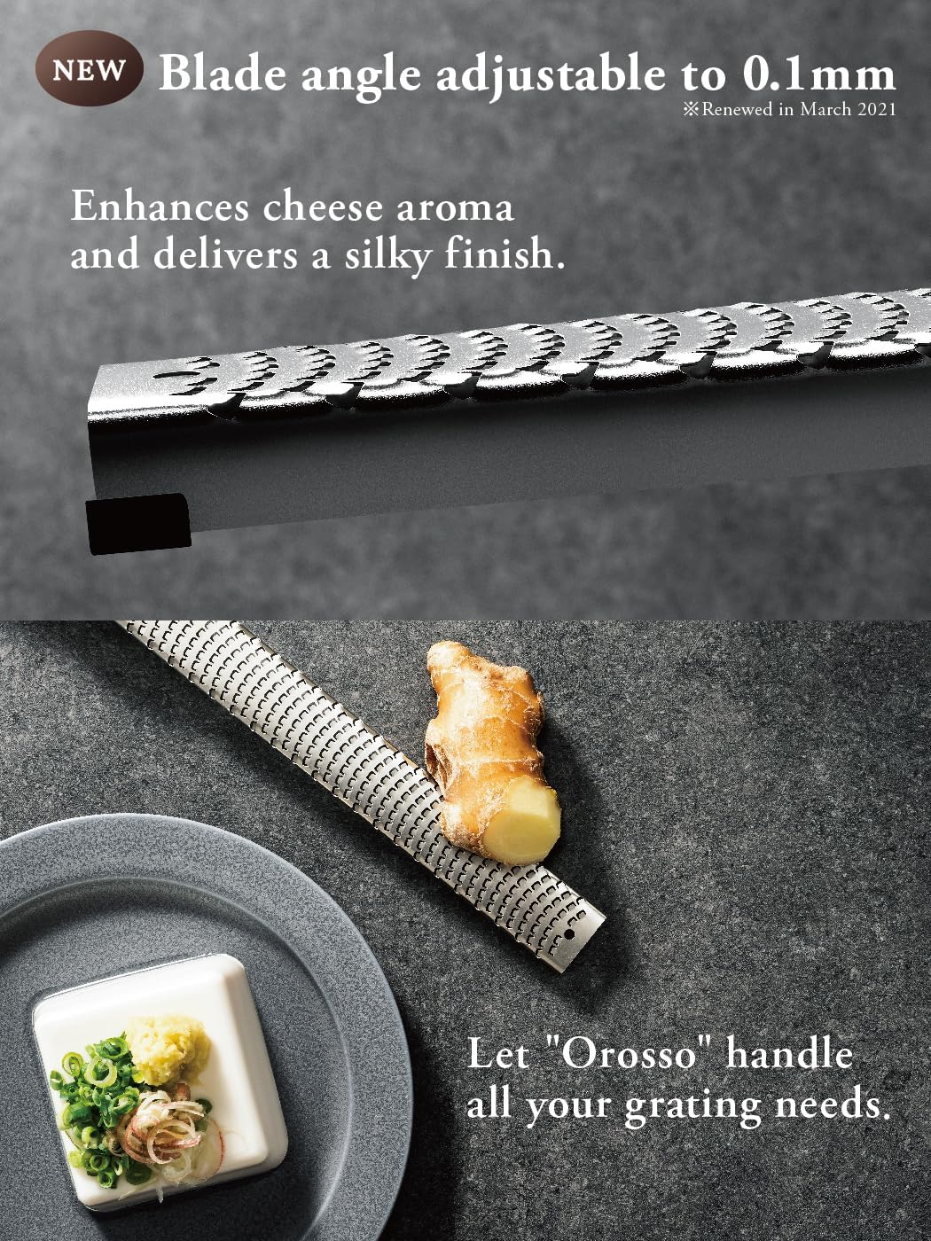 Grater, Lemon Zester Cheese Grater, Cheese Shavings, Parme Cheese, Ginger, Garlic, Zester Grater (white)