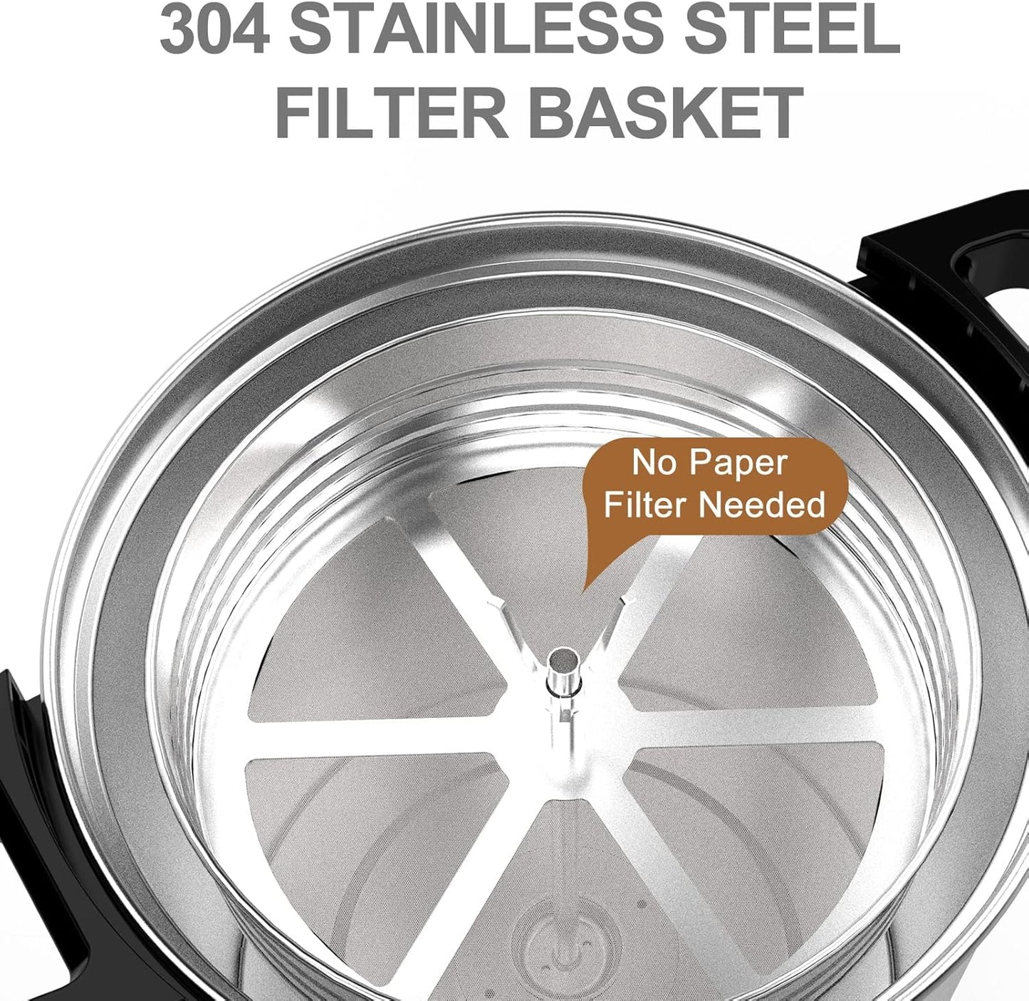 Valgus Commercial Stainless Steel Coffee Urn 135-Cup 20L Large Capacity Coffee Maker Hot Water Urn with Percolator Automatic Temperature Control for Large Events, Parties, Weddings