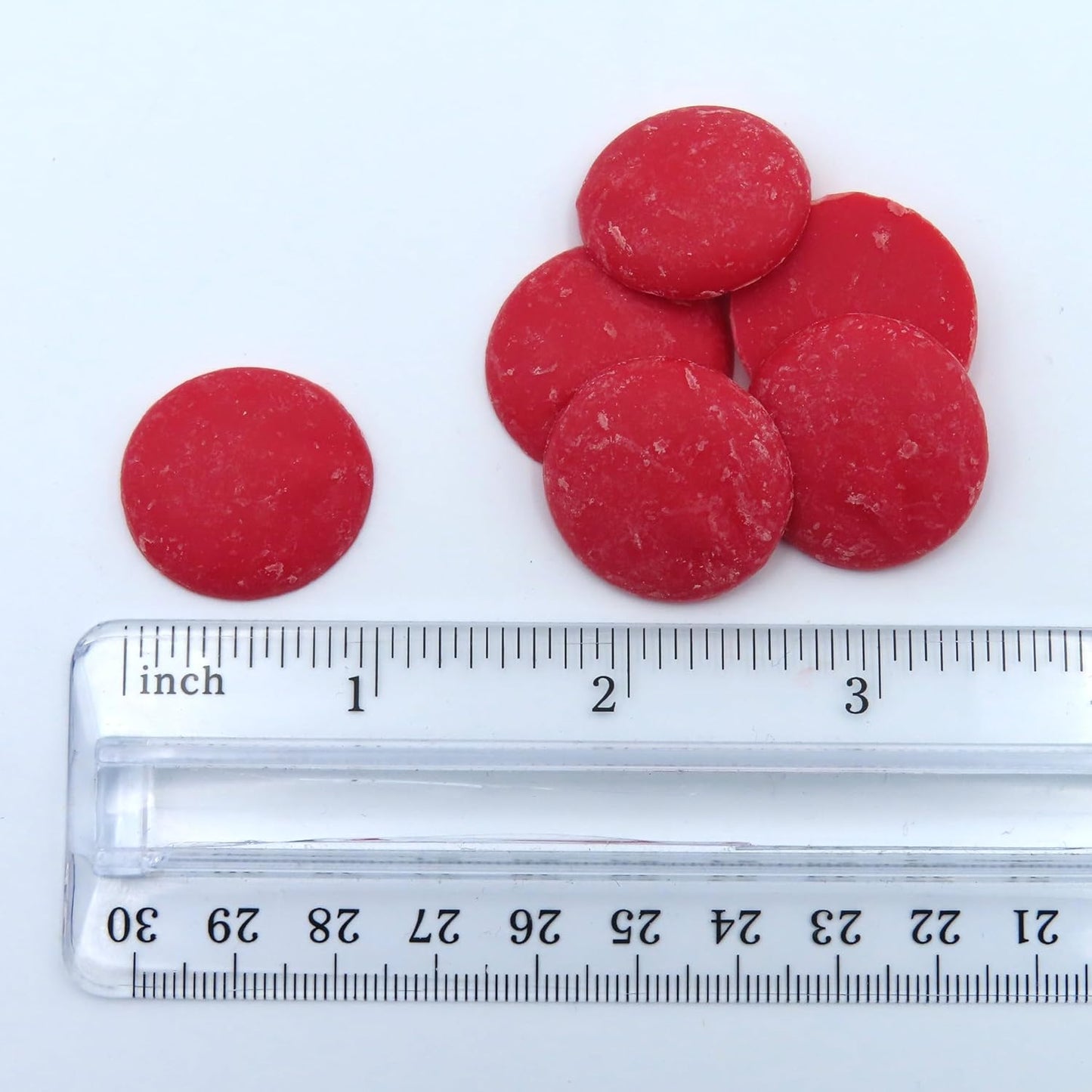 MERCKENS Coating Wafers, Red Melting Chocolate, 2 Pound Package