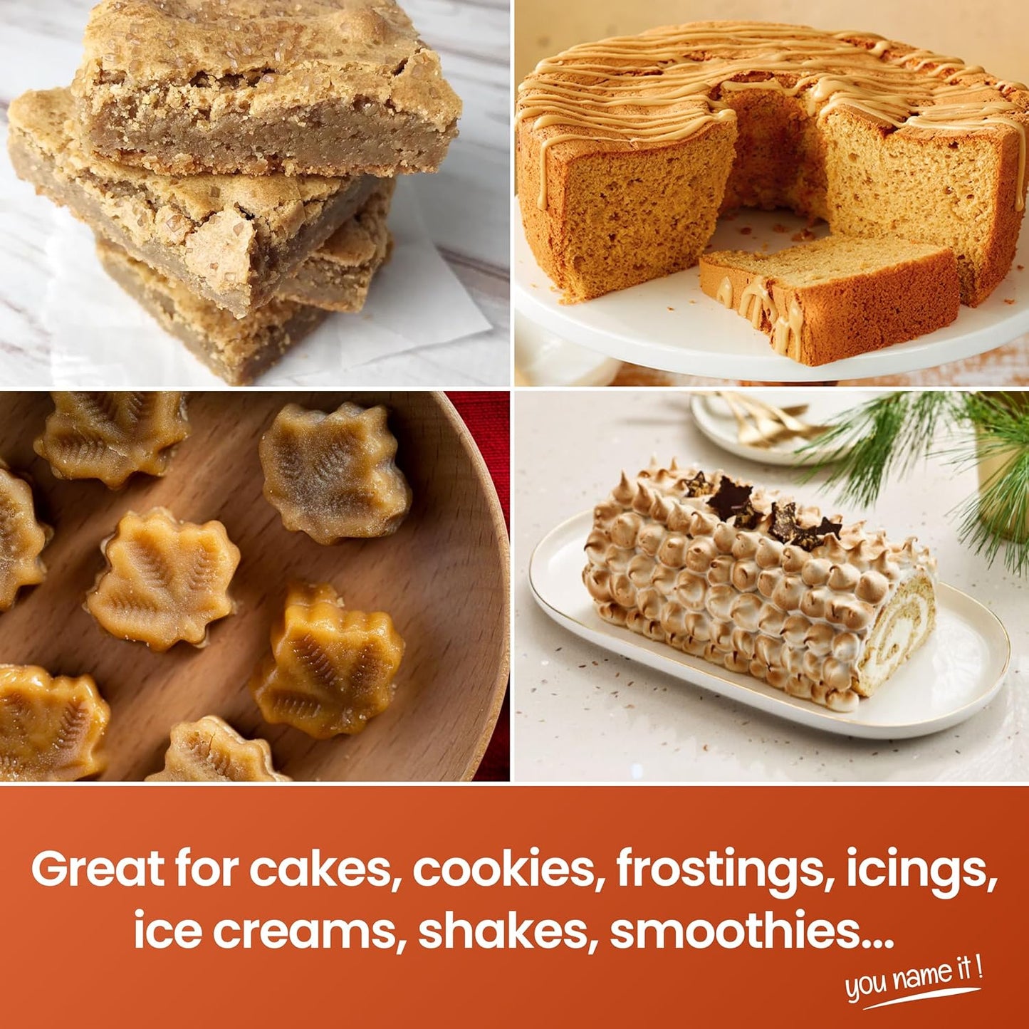 LorAnn Oils Maple Bakery Emulsion: True Essence, Ideal for Boosting Fruit Tones in Cakes, Cookies & Desserts, Gluten-Free, Keto-Friendly, Extract Substitute Essential for Your Kitchen, 4 Oz