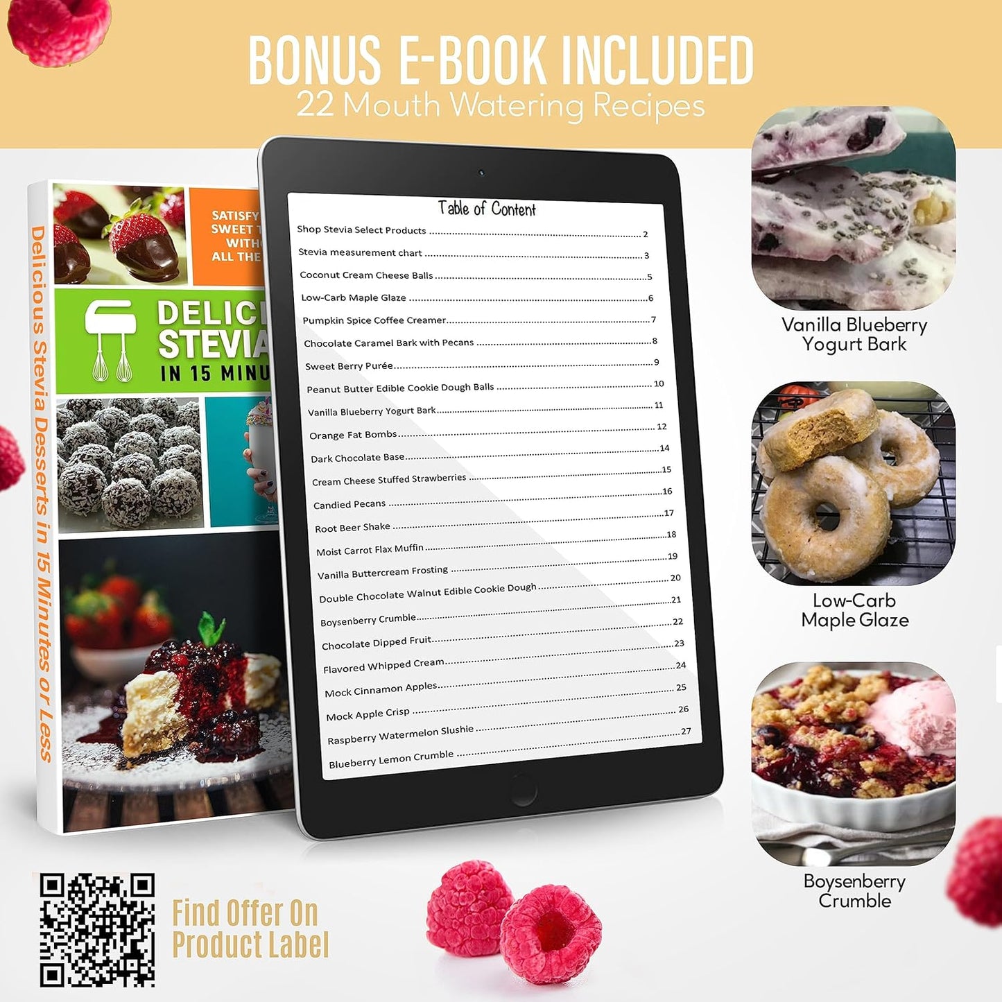 Stevia Select Vanilla Pure Flavored Liquid Stevia – Zero Calorie Coffee, Tea, Drink & Baking Sweetener, All-Natural, No Erythritol, Keto-Friendly Sugar Alternative, 300 Servings – 2 Oz (1 Pack)