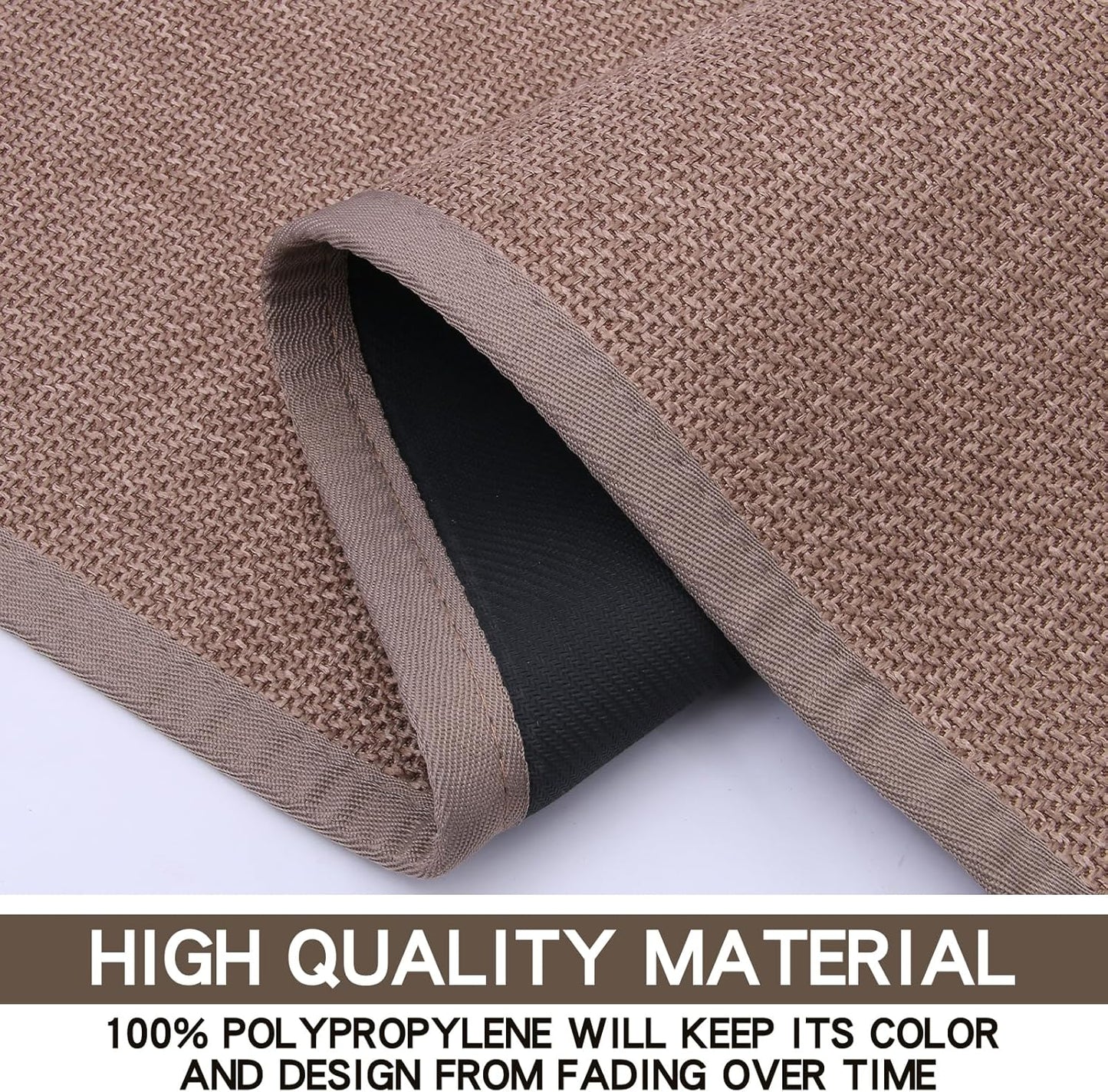 Kitchen Mat, Cushioned Non Slip Rugs for Kitchen Floor, Absorbent Runner Comfort Standing Mats Washable for Kit, Office, Home (Camel, 35.4"x71")