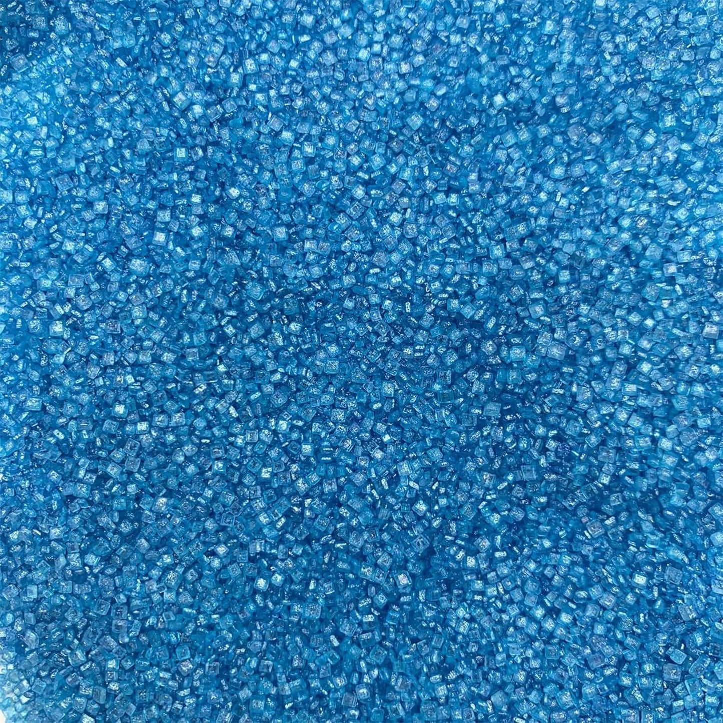 Sentovac Blue Sanding Sugar for Baking Edible Sparkling Sugar Sprinkles Coarse Sugar Crystals for Baking Topping Cake Cookie Cupcake Topper Ice Cream Decoration Supplies 3.2 OZ